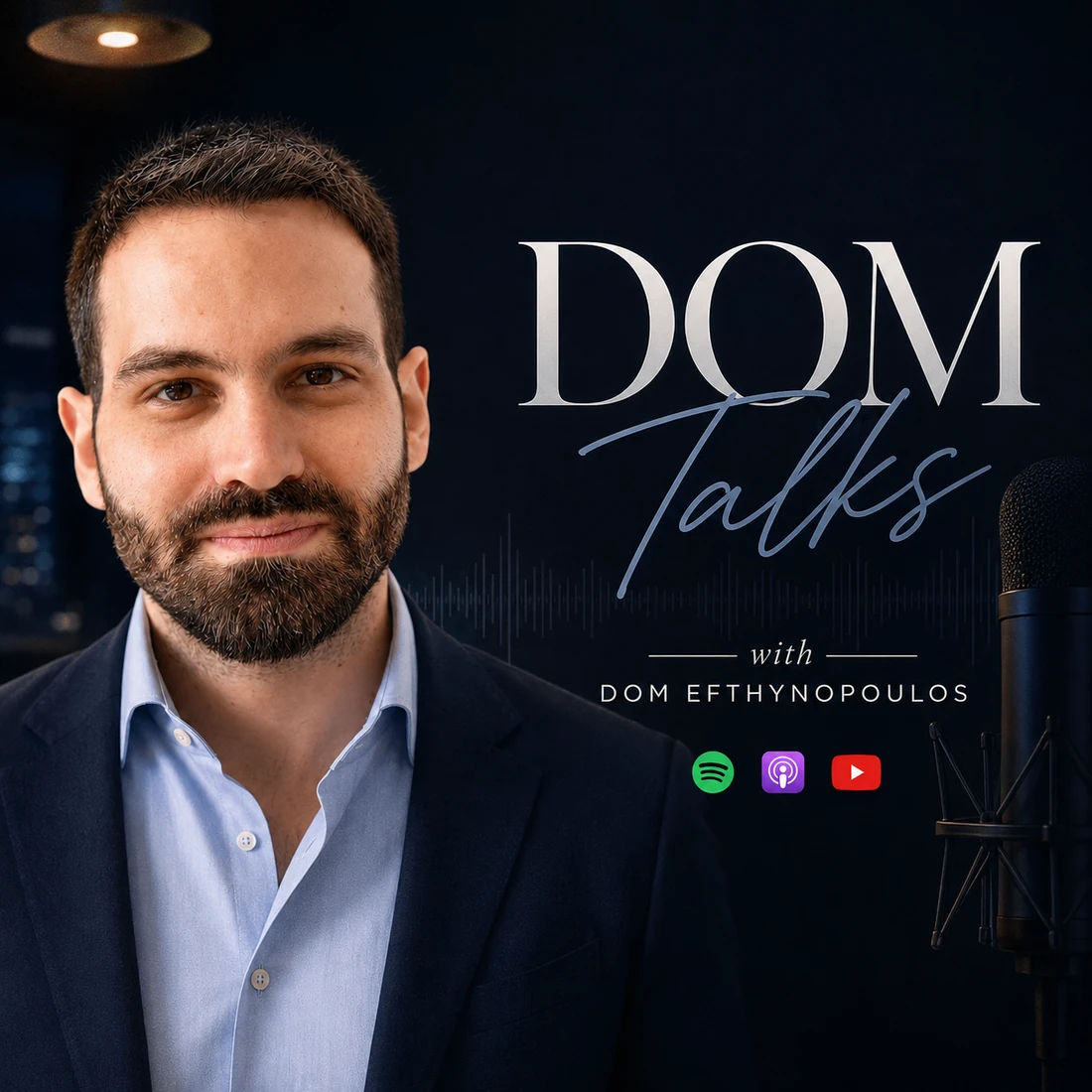 DOM Talks with Kyriakos Dom Efthynopoulos cover artwork